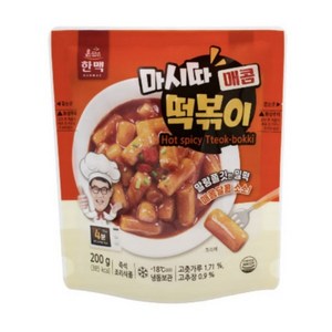 한맥 마시따 떡볶이 매콤 200g x 10개