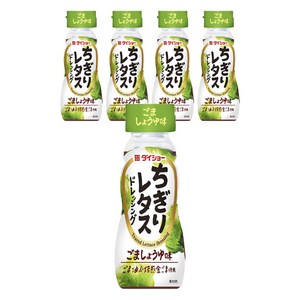 다이쇼 잘게 찢은 양상추 드레싱 참깨간장맛, 150ml, 5개