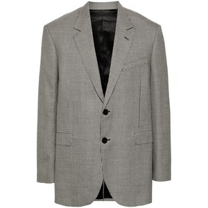 셀린느 하운즈투스 싱글 브레스티드 블레이저, 블랙계열+화이트계열, IT/FR 48(KR 100)