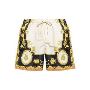 베르사체 바로크 프린트 스윔 쇼츠, 베이지계열+블랙계열, Numeric 4(KR 100)