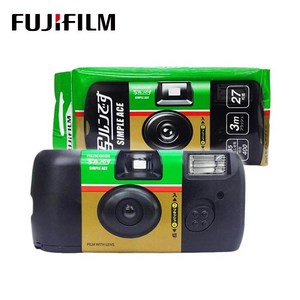 후지필름 FUJIFILM 신형 포토런 심플에이스 일회용 카메라 400-27 1개 / 유효기간 2027년5월 / 재고보유 / TJ