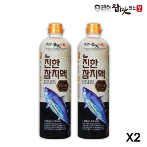 김하진의 참 맛있는 맛 The 진한 참치액, 1050g, 2개