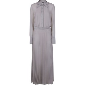 엠포리오아르마니 보우 디테일 맥시 드레스