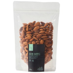 느으림 건강하게 두 번 볶은 무염 볶음 아몬드, 300g, 1개