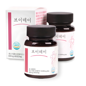 브이데이 브로멜라인 고함량 600mg 90정, 2개