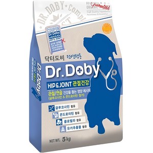 닥터도비 강아지 기능성 사료, 뼈/관절강화, 5kg, 1개