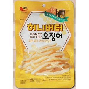 포항마트 정화식품 허니버터오징어 5봉 / 달콤오징어 오징어 꿀맛오징어, 13번허니버터오징어X5봉, 5개
