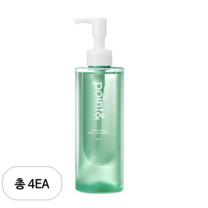 [비건뷰티] 포인트앤 피지 쏙 베지 클렌징 오일, 230ml, 4개