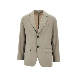 엠포리오아르마니 버튼 싱글 블레이저, 베이지계열, Italy 46(KR 95)