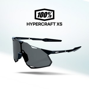100% 고글 하이퍼크래프트 XS 자전거 야구 골프 스포츠 선글라스 100퍼센트 100프로(02), 02.매트블랙/스모크(02), 1개