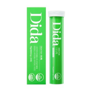 디다 디다톡 체지방 감소 발포 다이어트 건강기능식품, 20정, 1박스