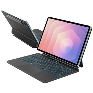 DUNNO 삼성 갤럭시 탭 자석 흡착 디지털 파워 매직 키보드 케이스 S11 / S10 Lite / S10 FE / S9 FE / S9