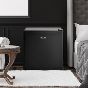 누비아 미니 냉장고 NR-50LB 블랙