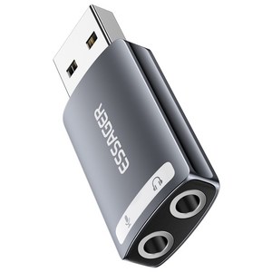 Essager USB C타입 외장형 사운드 카드