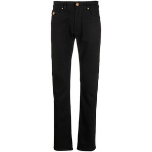 베르사체 미드 라이즈 슬림 핏 진, 블랙계열, Waist (in) 33(KR 84)