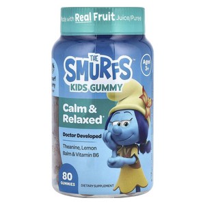 스머프 어린이 캄 & 릴렉스 Smurf 베리 맛 구미