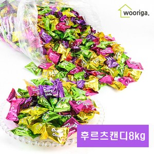 우리가스토리 GG 후르츠맛랜드 캔디 8kg 대용량사탕 업소용사탕, 1개