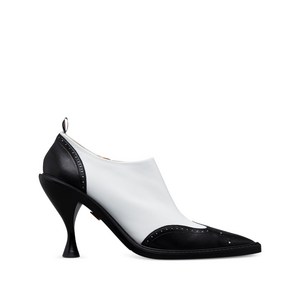 톰 브라운 윙팁 레더 부츠 90mm, Europe 38(KR 245), 화이트계열+블랙계열