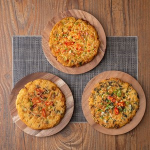 [3종 중 2종 골라담기] 녹두+매운+곤드레 빈대떡 (총 440g)