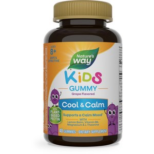 네이쳐스웨이 어린이 쿨 캄 & 콜렉티드 포도 맛 구미