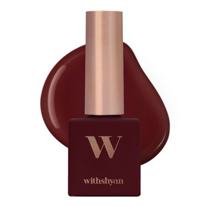 위드샨 프로페셔널 젤 폴리쉬 위드젤, W11 레드빈, 10g, 1개
