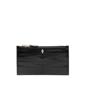 알렉산더맥퀸 스컬 스터드 카드홀더