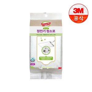 스카치브라이트 베이직 정전기 청소포 표준형, 28 x 21 cm, 1개