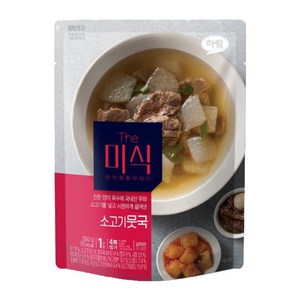 더미식 소고기뭇국, 350g, 4개