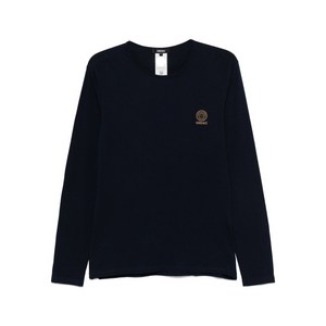 베르사체 로고 프린트 티셔츠