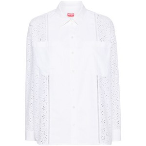 겐조 브로드리 앙글레즈 셔츠, 화이트계열, France 36