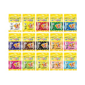 아모스 아이클레이 50g 110g 칼라점토 소근육발달 유아놀이 미술, 파랑, 1개