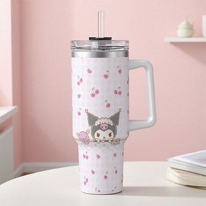 Tiger Pavilion 대용량 304 스테인리스 스틸 캐릭터 텀블러