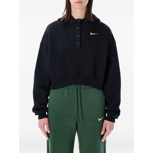 나이키 피닉스 크롭 후디, 블랙계열, Standard XS