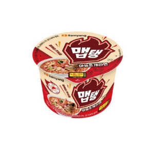 맵탱 큰컵 마늘조개라면 110g, 16개