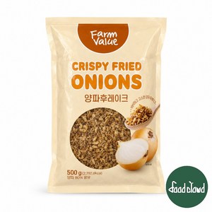 양파후레이크 크리스피 프라이드 어니언, 500g, 1개