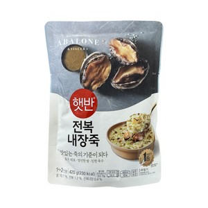 비비고 전복내장죽, 9개, 420g