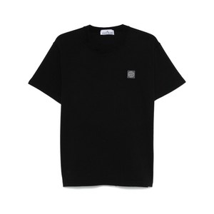 스톤 아일랜드 컴퍼스 모티프 티셔츠, 블랙계열, Standard M(KR 95)