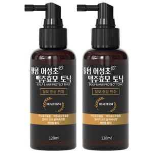 힐텀 어성초 맥주효모 탈모완화 두피토닉 쿨링스프레이, 120ml, 2개