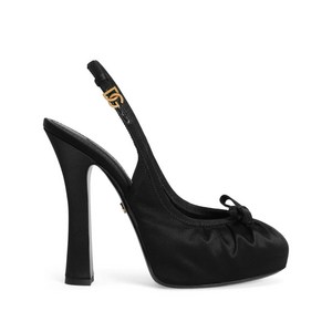 돌체앤가바나 새틴 펌프스, Europe 39(KR 260), 블랙계열