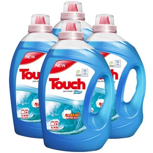 터치 고농축 액체세제 코델리아 세탁세제 3.05L 4개, 3.05L, 4개