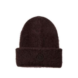 몽클레르 로고 패치 비니