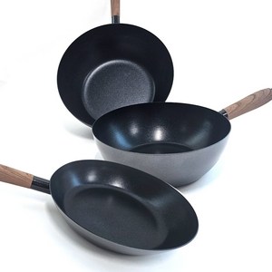 [고급 질화철 불소코팅] 해빗 IH 인덕션 후라이팬, 1개, 28cm