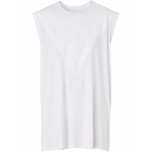 버버리 버버리 패널 디테일 민소매 탑