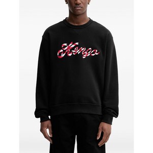 겐조 로고 디테일 크루 넥 스웨트셔츠, 블랙계열, Standard XXL(KR 115)