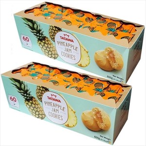타타와 파인애플잼 쿠키 600g, 2개