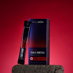 [본사직영] 리얼그램 리보스 아르기닌 6000mg 고함량, 3개, 10회분