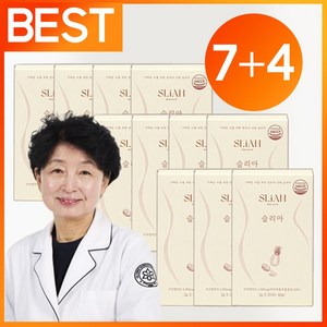 슬리아 브로멜라인 칼륨 늙은호박 파인애플 효소, 40g, 11개