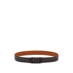 페라가모 간치니 리버서블 벨트, cm 105, 브라운계열