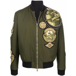 발망 발망 멀티 배지 에비에이터 재킷