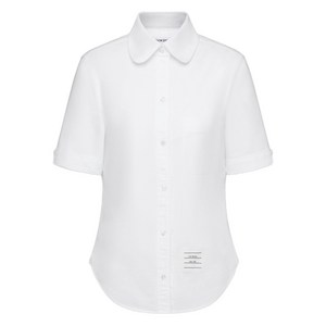 톰 브라운 셔츠 소매 라운드 칼라 셔츠, 화이트계열, Italy 42(KR 66)